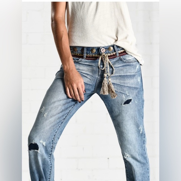 NEW One Teaspoon Awesome Baggies | Aztec Santa Cruz - Picture 8 of 15